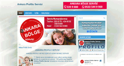 Desktop Screenshot of profiloankarabolgeservisi.com
